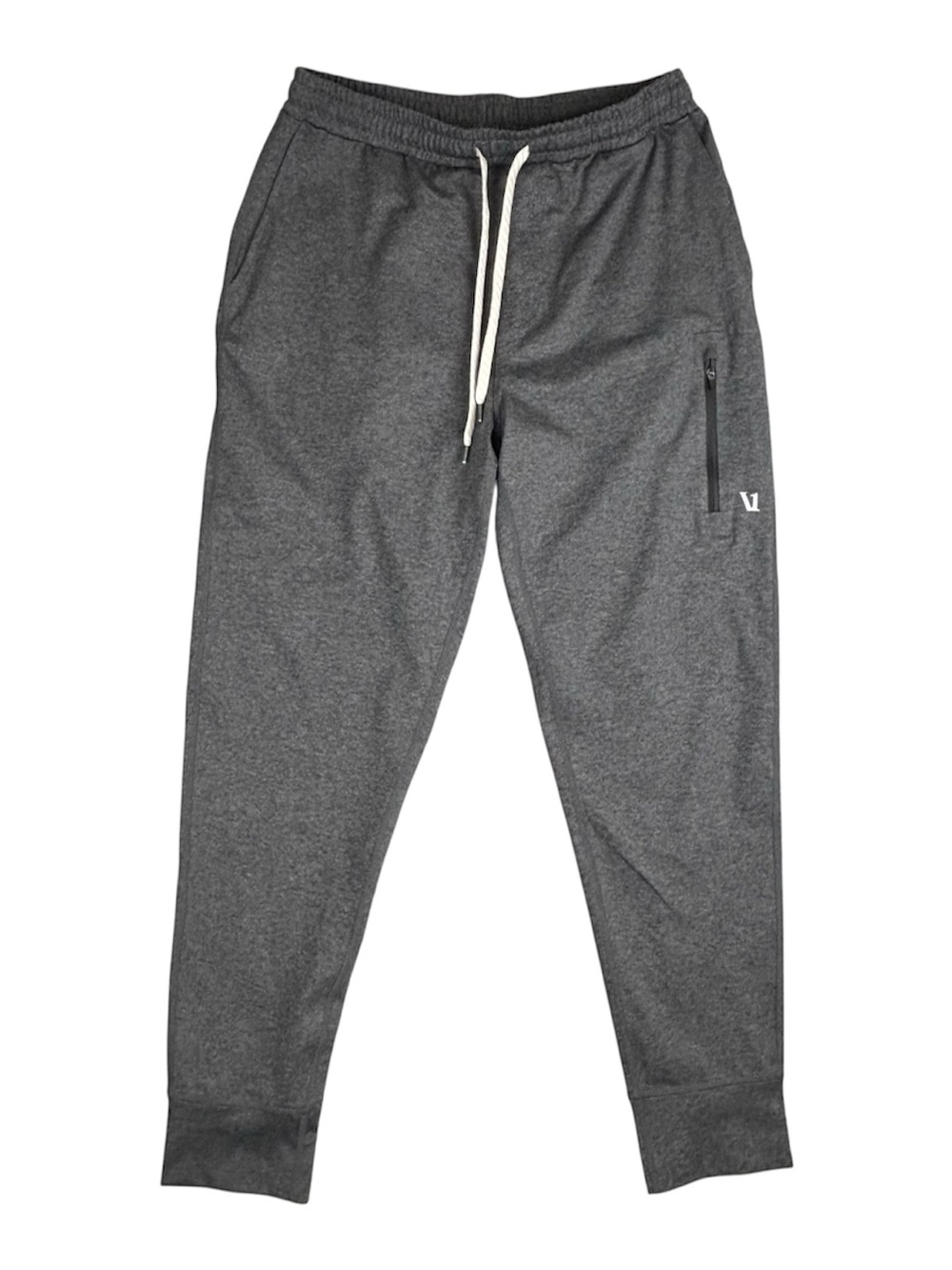 Vuori Jogger Pants Men Medium Gray Sunday Performance Stretch Drawstring‎